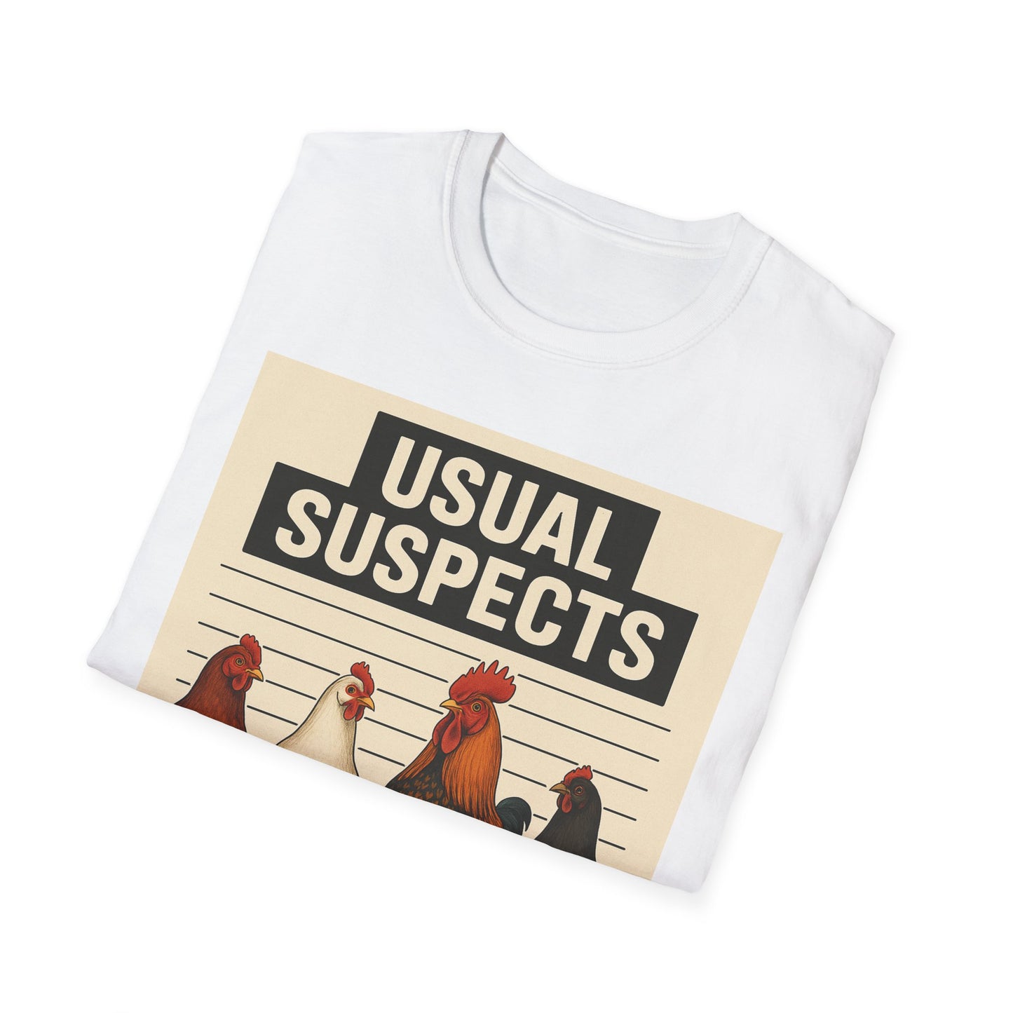 Chicken Mugshot Tee